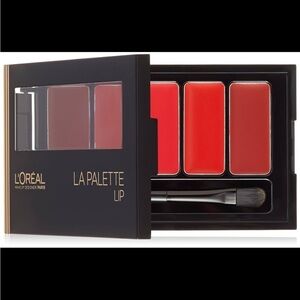 L'Oreal La Palette Lip - Vibrant Red Collection